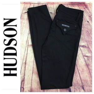 Hudson black knit skinny pants